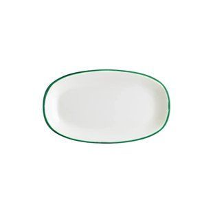 Тарілка овальна Bonna Linea Green 24*14 см 430 мл LNEGRGRM24OKY фото