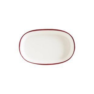 Тарелка овальная Bonna Linea Burgundy 10 см LNEBDHYG10OV фото