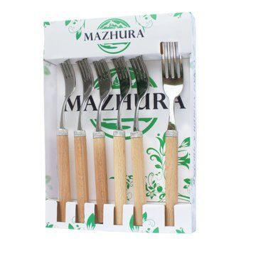 Набор вилок 6 приборов Beech wood mz505663 MAZHURA BRV-mz505663 фото