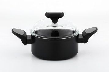Кастрюля з крышкой 16 см Salto Silver 1,5 л 830805 NOIS BRV-830805 фото