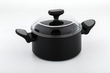 Кастрюля з крышкой 20 см SaltoSilver 3,1 л 830829 NOIS BRV-830829 фото