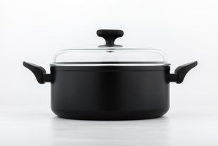 Кастрюля з крышкой 28 см Salto Silver 7л 830836 NOIS BRV-830836 фото