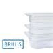 Гастроємність BRILLIS із полікарбонату GN 1/9-65 мм, прозора BRL-P819-2C фото 8