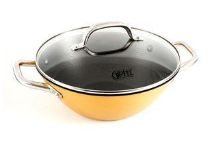 GIPFEL Каструля з скляною кришкою SELECT ORANGE 26см/3л 2145 GIPFEL BRV-2145 фото