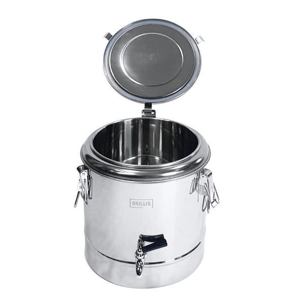 Термовідро з краном BRILLIS WH3102(SS201) BRL-WH3102(SS201) фото