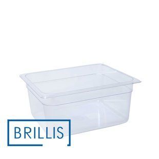 Гастроємність BRILLIS із полікарбонату GN 1/2-150 мм, прозора BRL-P812-6C фото