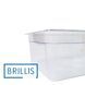 Гастроємність BRILLIS із полікарбонату GN 1/2-150 мм, прозора BRL-P812-6C фото 3