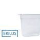 Гастроемкость BRILLIS из поликарбоната GN 1/9-150 мм, прозора BRL-P819-6C фото 3