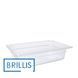Гастроємність BRILLIS із полікарбонату GN 1/4-65 мм, прозора BRL-P814-2C фото 1