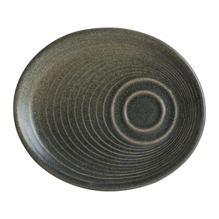 Блюдце Bonna Ripple Hornfels 20*17 см HORRPL01STB фото