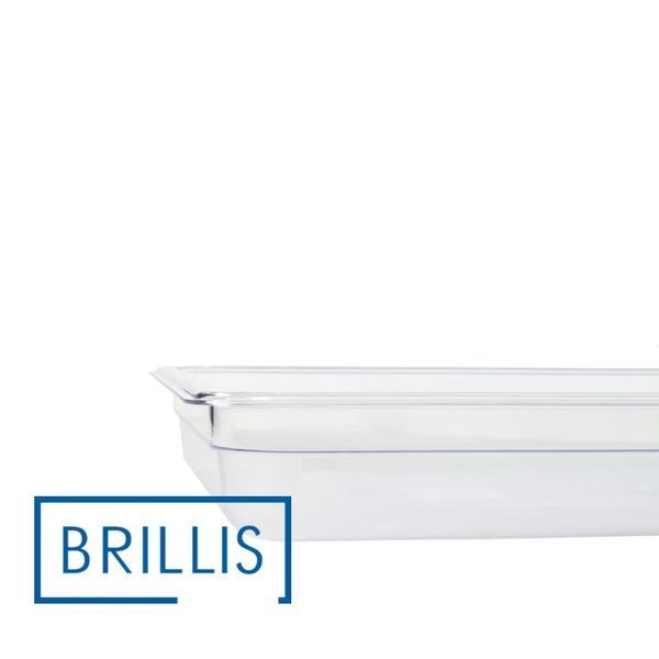 Гастроемкость BRILLIS из поликарбоната GN 1/1-65 мм, прозора BRL-P811-2C фото
