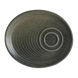 Блюдце Bonna Ripple Hornfels 20*17 см HORRPL01STB фото 1