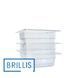 Гастроемкость BRILLIS из поликарбоната GN 1/6-100 мм, прозора BRL-P816-4C фото 5