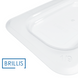 Кришка гастроемкости BRILLIS из поликарбоната GN 1/9, прозора BRL-P819-L фото 4