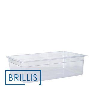 Гастроемкость BRILLIS из поликарбоната GN 1/1-150 мм, прозора BRL-P811-6C фото