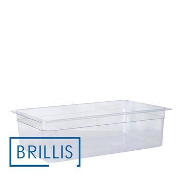 Гастроємність BRILLIS із полікарбонату GN 1/1-150 мм, прозора BRL-P811-6C фото