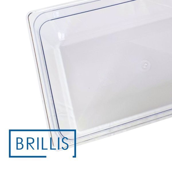 Гастроємність BRILLIS із полікарбонату GN 1/1-200 мм, прозора BRL-P811-8C фото